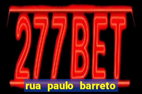 rua paulo barreto botafogo mapa